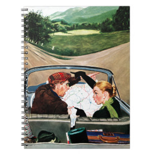 Carnet Fourchette dans la route