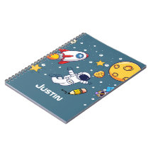 Fournitures scolaires personnalisées pour astronau