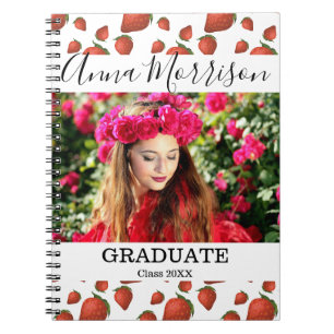 Carnet Fraise Red Garden Gradué