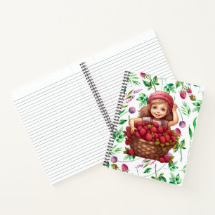 Carnet Framboise de jardin