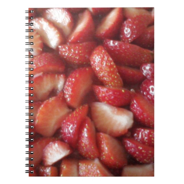 Carnet Framboises, Snack de nourriture saine, Fruits roug (Devant)