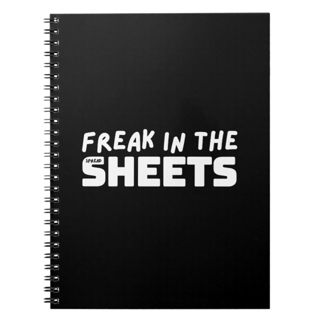 Carnet Freak dans les feuilles de calcul (Devant)