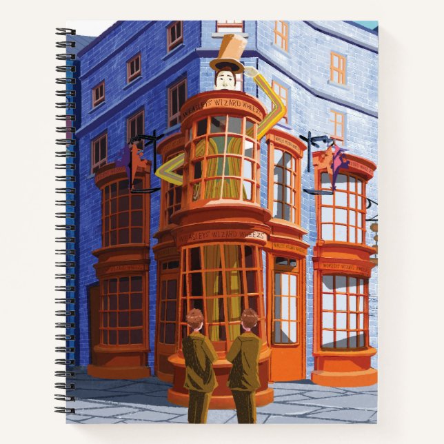 Carnet Fred et George à Weasley's Wizard Wheezes (Devant)