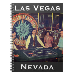 Carnet Fremont Street, Las Vegas, Nevada Casino Vintage