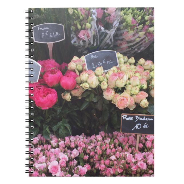 Carnet French Flowers Planner (Devant)