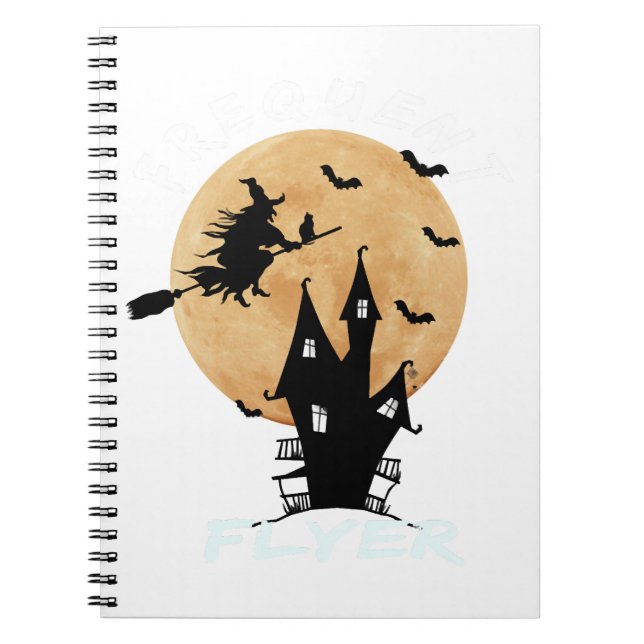 Carnet Fréquente Sorcière de Circulaire Halloween T-shirt (Devant)