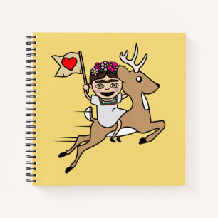 Carnet Frida Kahlo FridaMoji - Reindeer