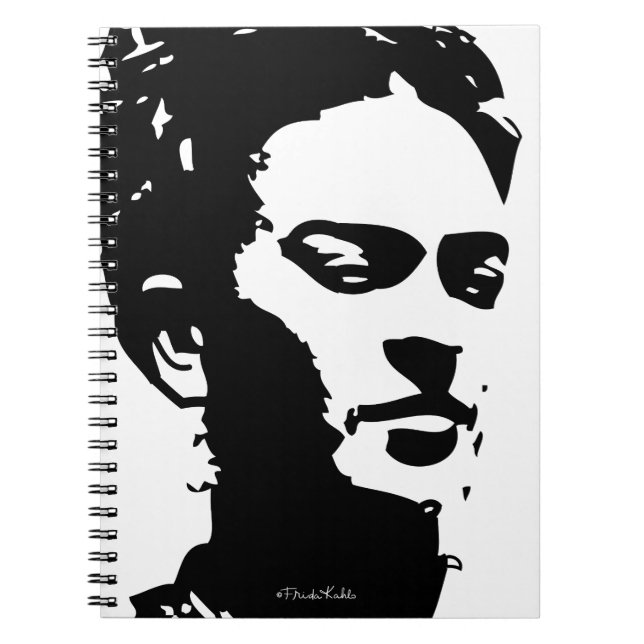 Carnet Frida Shadow Portrait (Devant)