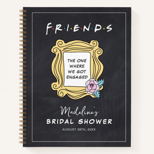 Carnet FRIENDS™ | Celui avec la Fête de Mariage (Devant)