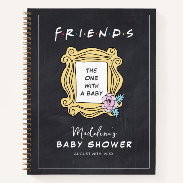 Carnet FRIENDS™ | Celui avec une fête prénatale (Devant)