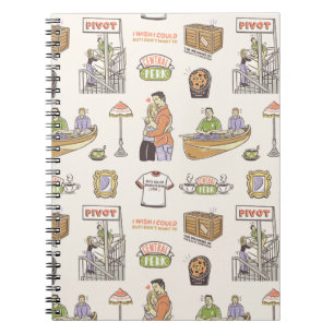 Carnet FRIENDS™   Icônes de dessin animé