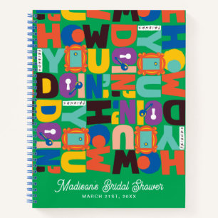 Carnet FRIENDS™   Liste de cadeaux pour les invités à une