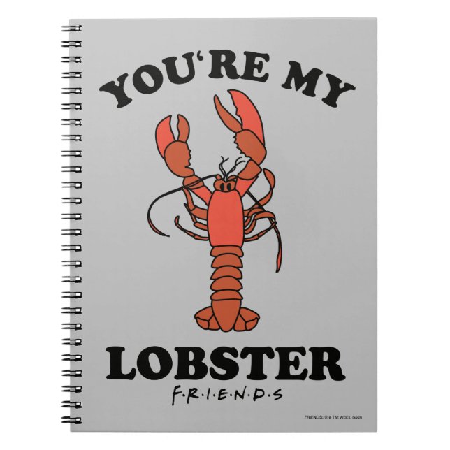 Carnet FRIENDS™| Tu es mon homard (Devant)