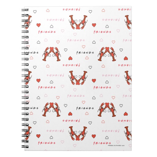 Carnet FRIENDS™| Tu es mon Motif de homard (Devant)
