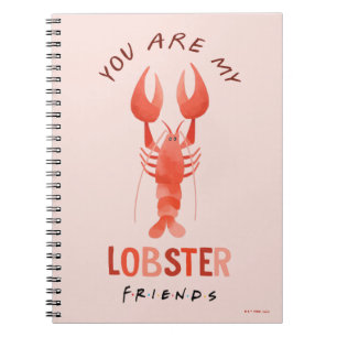 Carnet FRIENDS™ Vous êtes mon homard graphique aquarell
