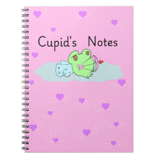Carnet Frog cupid's notes 