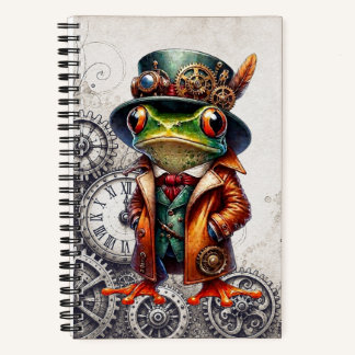 Carnet Frogue Steampunk & engrenages 