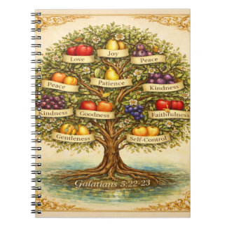 Carnet Fruit de l'Arbre de l'Esprit Art mural –