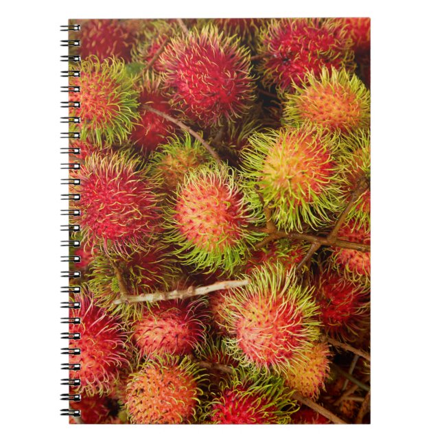 Carnet Fruit Rambutan au marché Can Duoc (Devant)