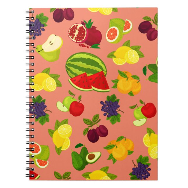 Carnet Fruits d'agrumes (Devant)