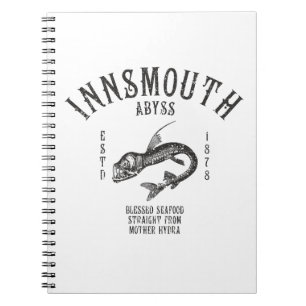 Carnet Fruits de mer d'Innsmouth Poisson profond Viperfis