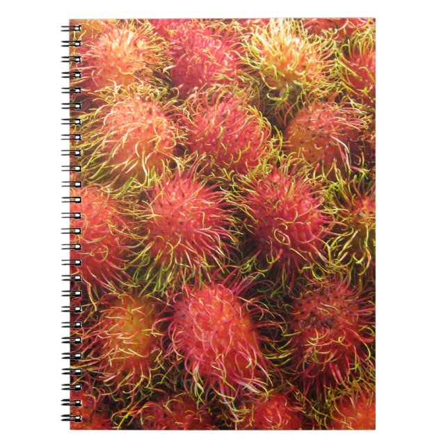 Carnet Fruits tropicaux Rambutan (Devant)