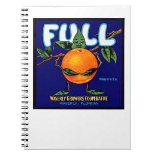 Carnet Full - Orange Crate Label