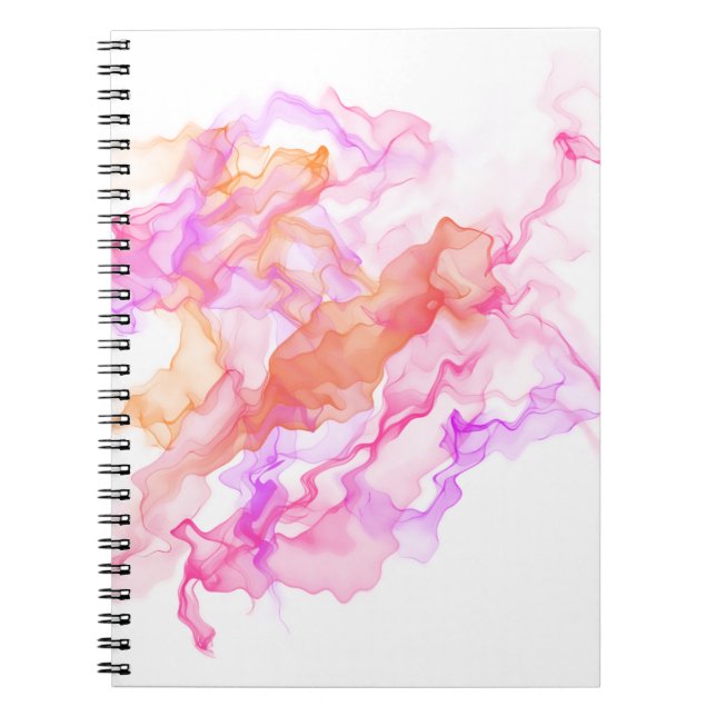 Carnet Fumée Abstraite (Devant)