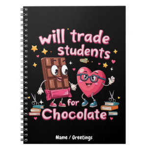 Carnet Fun "Échangerai élèves contre chocolat" Saint-Vale