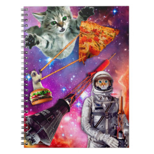Carnet Funny Cat Space Federation