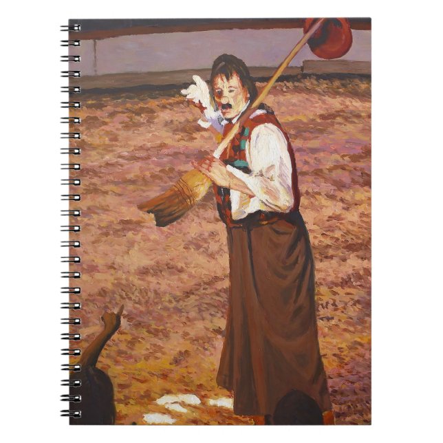 Carnet Funny Circus Flora Clown Plaira aux enfants (Devant)