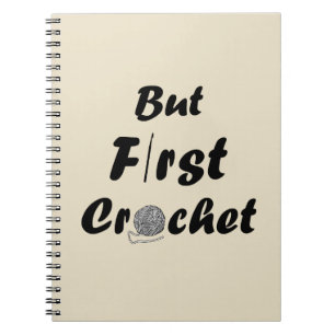 Carnet Funny crochet citation tricot dire cadeau