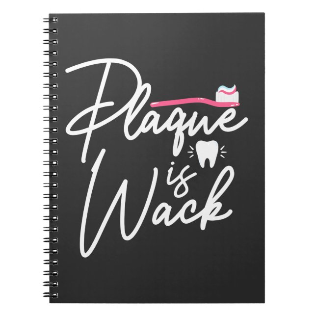 Carnet Funny Dentistry Plaque Dental Assistant (Devant)