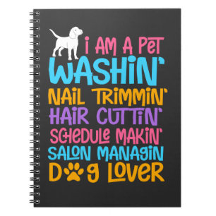 Carnet Funny Dog Groomer Quote Pet Witty Puppy Grooming