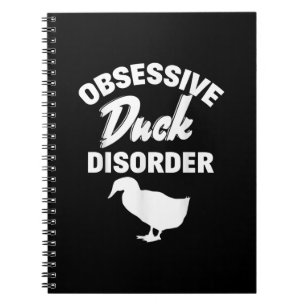 Carnet Funny Duck Hunting Odd Obsessive Duck Disorder