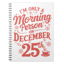 Funny Festive Notebook
