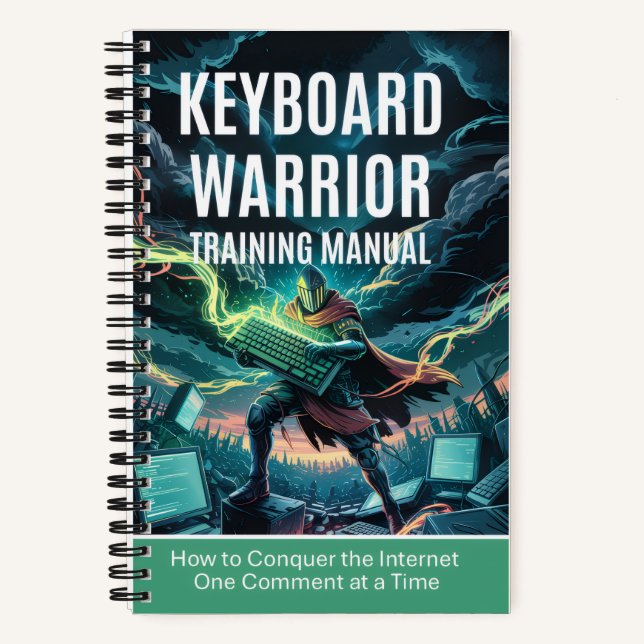 Carnet Funny Humor Notebook for Gamers (Recto)