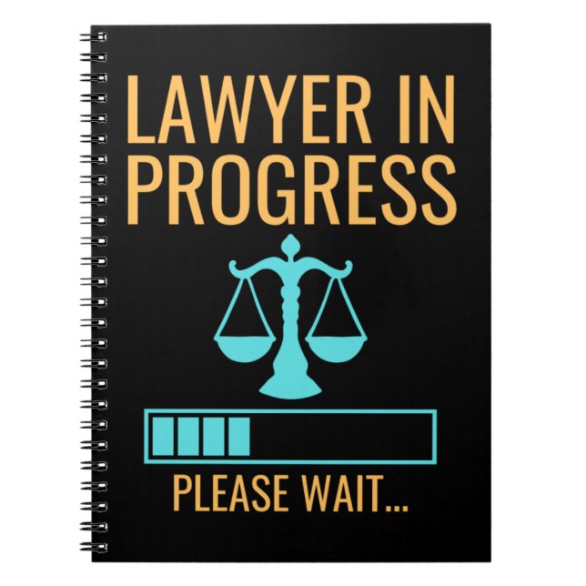 Carnet Funny Lawyer Loading Lawyer Graduation, Gifts (Devant)
