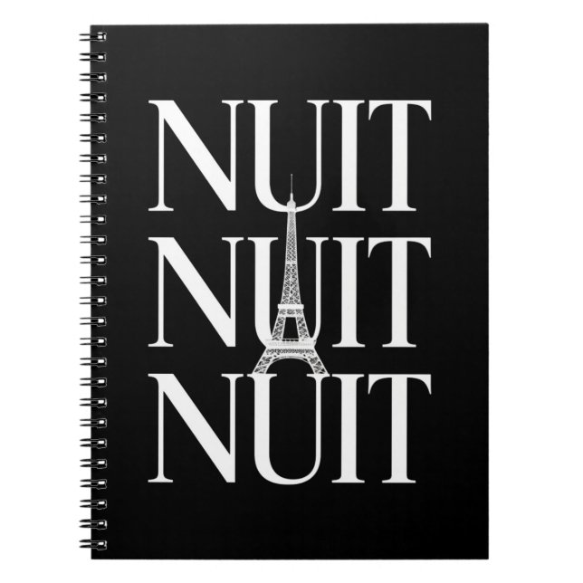 Carnet Funny Nuit (Devant)
