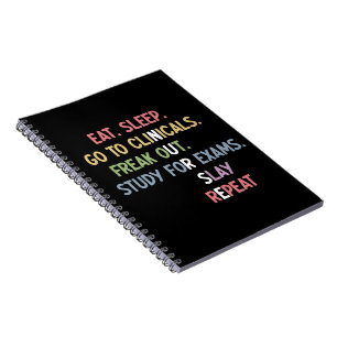Carnet Funny Nurse School Student Future Nurse Cadfts