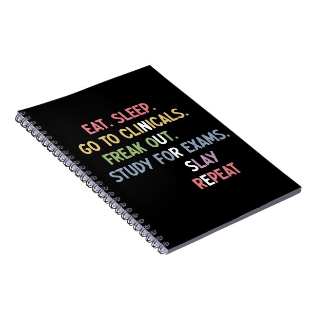 Carnet Funny Nurse School Student Future Nurse Cadfts (Côté Droit)