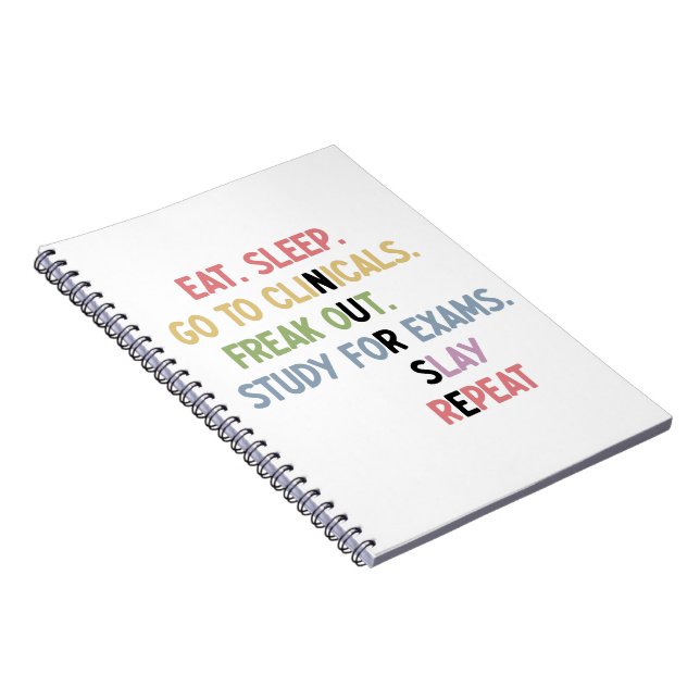 Carnet Funny Nurse School Student Future Nurse Cadfts (Côté Droit)