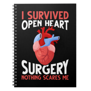 Carnet Funny Open Heart Chirurgie Récupération