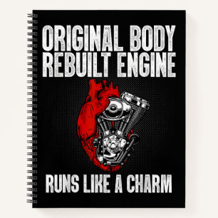 Carnet Funny Open Heart Chirurgie Récupération Survivant 