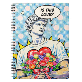 Carnet Funny Pop Art Love Notebook