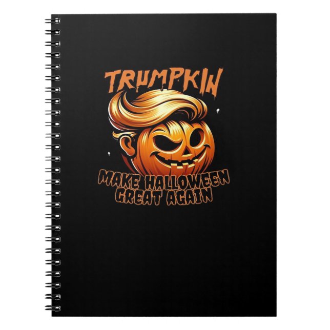 Carnet Funny Trumpkin Classic (Devant)