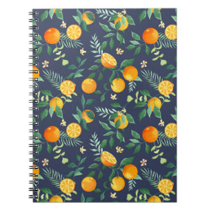 Carnet Fusion d'agrumes : Oranges à l'air tropical