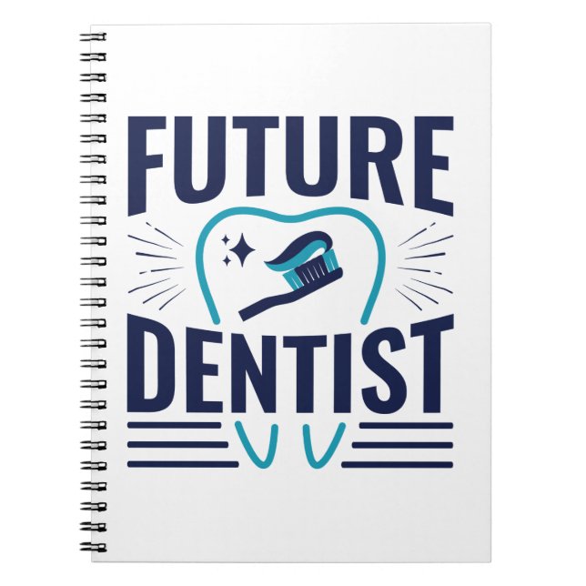 Carnet Futur étudiant de l'école dentaire dentiste (Devant)