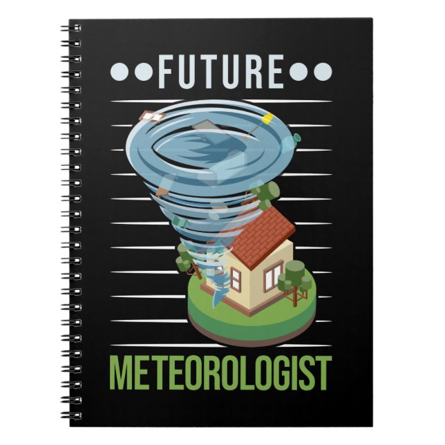 Carnet Futur météorologue Tornado Wetherman (Devant)