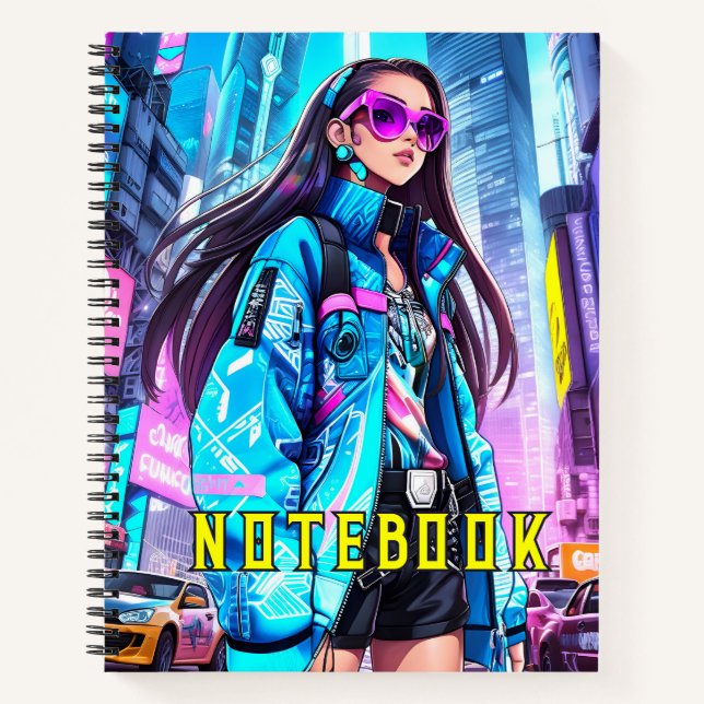 Carnet Futuriste Pop Star 0002 (Devant)